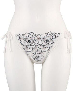 San-ai Resort（三愛水着楽園） エレガントコレクション2401ヒモショーツ ホワイト