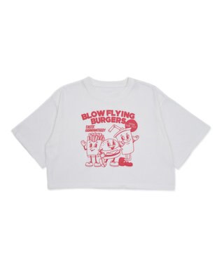 WEGO FUNNYグラフィックショートT レッド