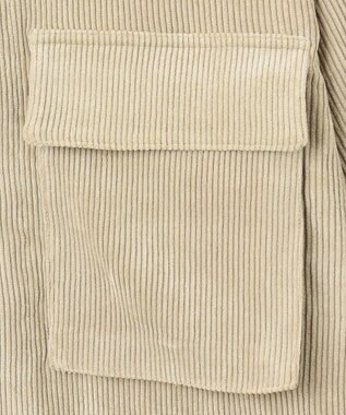 UNFILO MENS 【男女兼用】リラックス コーデュロイ ブルゾン ベージュ