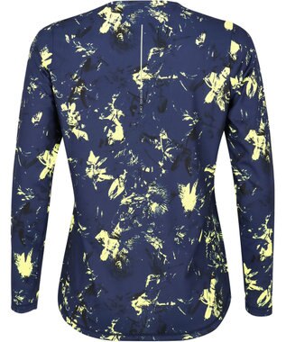 CW-X 【WOMEN】 CW-X トップス 【薄軽ランニングシャツ】 長袖 Ｕネック 吸汗速乾性(本体) レディース DLY159 /ワコール イエロー