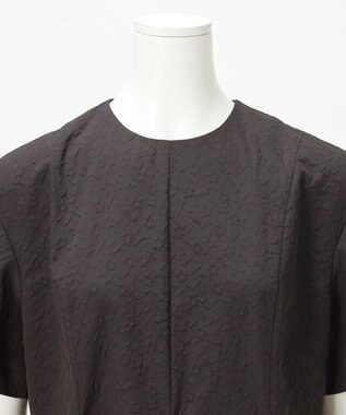 23区 S 【R(アール)】フラワーフクレジャガード ワンピース ブラック系