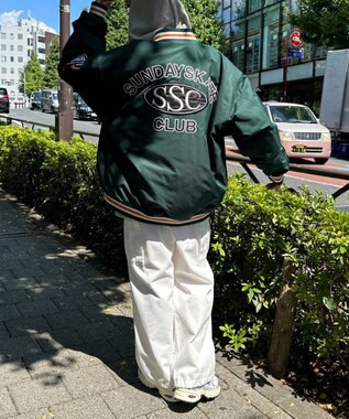 WEGO パテッドワッペンスタジャン ダークグリーン