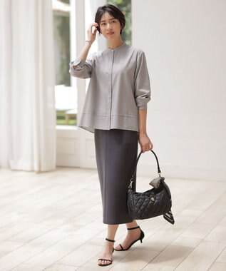 J.PRESS LADIES 【2way】ボンディングキルト ショルダー バッグ ブラック系