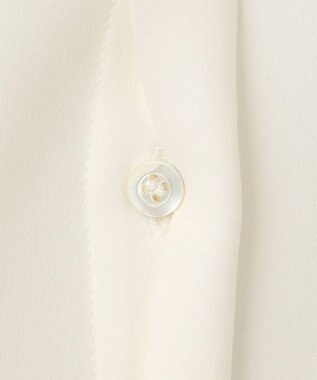 組曲 フリルカラーブラウス アイボリー系