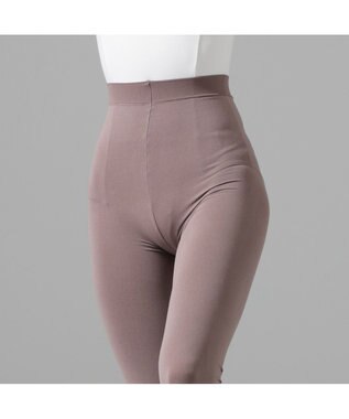 Chacott オーバータイツ（レギンス） グレイッシュライラック