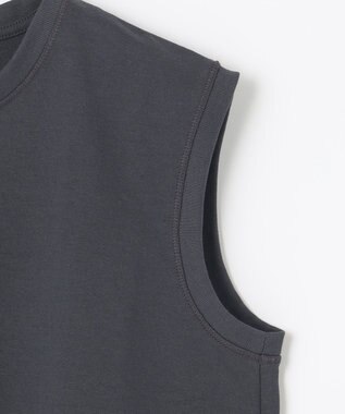 NAVE 【Nave　洗える】クリアジャージー ノースリーブ グレー系