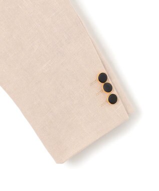 J.PRESS MEN 【J.PRESS ORIGINALS】Linen Basket 2B Club Jacket / Made in Japan アイボリー系