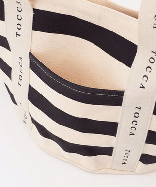 TOCCA 【WEB＆一部店舗限定】DANCING TOCCA BORDERTOTE トートバッグ ブラック系