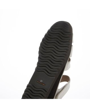 MODE ET JACOMO <D'ICI>ボリュームソールグルカサンダル アイボリー