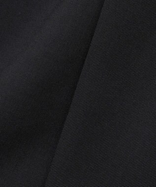 ICB L 【UVカット・洗える】ウール2WAYストレッチ Vネックベスト ブラック系