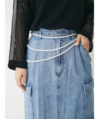 Green Parks ・ＨＡＬＦ　ＴＩＭＥ　マルチウェイパールベルト White