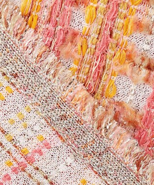 自由区 【カトリエムブーケ】Melange de couleurs カラーミックスプルオーバー ピンク系