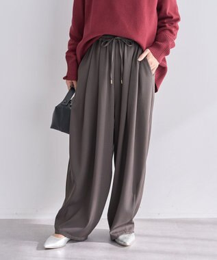 Green Parks ウエストタックイージーパンツ