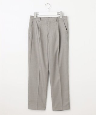 J.PRESS LADIES 【セットアップ対応・洗える・UVケア・速乾】 OXIJEWELストレッチ テーパード パンツ ライトグレー系