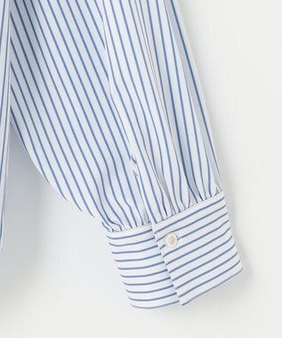 ANY SIS L 【接触冷感・UVカット】ラッシュガード シャツ ブルーストライプ