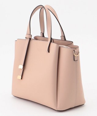 LA BAGAGERIE 【MONICA】ボウタイリボンハンドバッグ ピンク