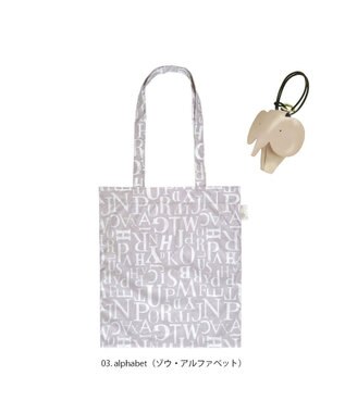 ROOTOTE 1046【ゾウ・ウサギ】LT.チャーム＆トート-B