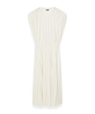 JOSEPH 【洗える】コットンプリッセ　ドレス Ivory