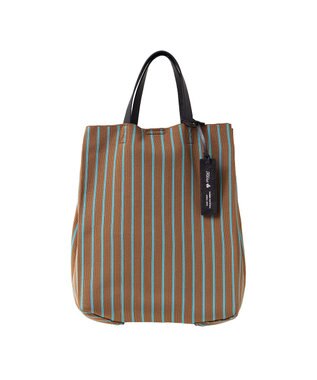 FOLNA RD ニットショッパートートバッグ ブラウン