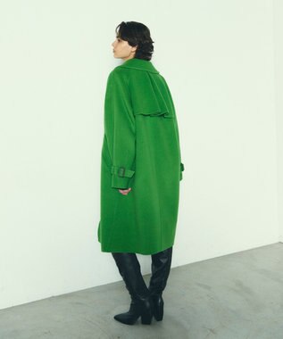 GRACE CONTINENTAL リバーコート グリーン