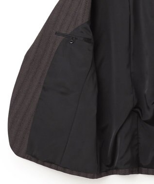 JOSEPH HOMME ピンヘッドストライプジャガード　ジャケット グレー系1