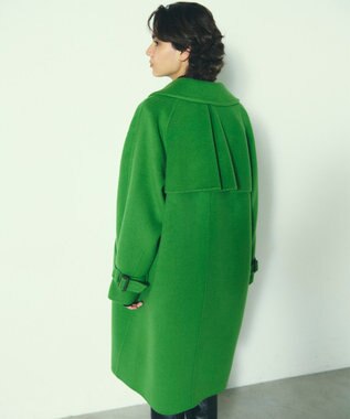 GRACE CONTINENTAL リバーコート グリーン