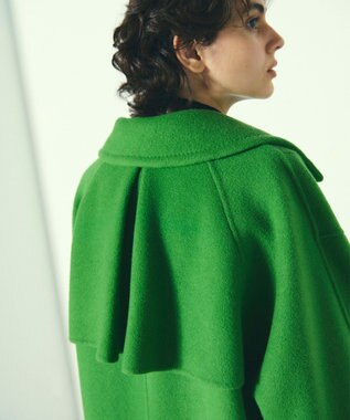 GRACE CONTINENTAL リバーコート グリーン