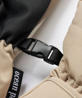 OP／FILA 【ocean pacific】 スノーグローブ スマホタッチ可能 ベージュ