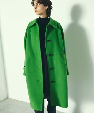 GRACE CONTINENTAL リバーコート グリーン