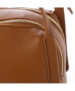 UNBILLION カカトゥ kakatoo / ダブルファスナーセミショルダー ブラウン