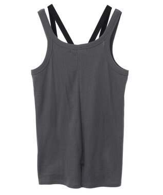 AMERICAN HOLIC 2点セット レイヤードタンクトップ Black