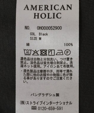 AMERICAN HOLIC 2点セット レイヤードタンクトップ Black