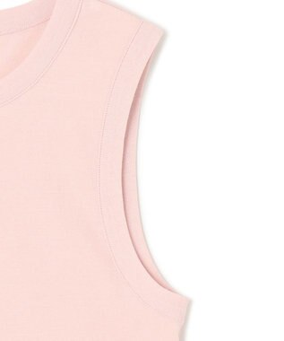 NAVE 【Nave・洗える】ガーゼフライス タンクトップ ピンク系