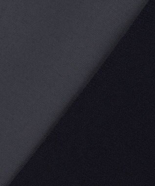 23区 【APPLAUDIR】クリアジョーゼット コンパクトタックジャケット ネイビー系