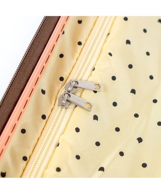 tsumori chisato CARRY 新ネコドットキャリー キャリーバッグ キャリーケース 【 海外旅行にも 約58リットル 3泊 4泊程度 】 グリーン