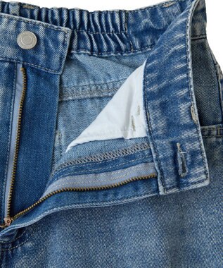 Green Parks ・ＥＬＥＮＣＡＲＥ　ＤＵＥ　デニムバレルレッグパン Black