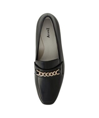 AcureZ 足ゆび広がる×キレイ ビットローファーパンプス「母趾にやさしい美パンプス」 ブラック