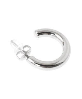 Green Parks ｅｖｅｒｙｗａｌｋ．ステンレスチャンキーフープピアス Silver