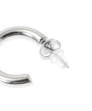 Green Parks ｅｖｅｒｙｗａｌｋ．ステンレスチャンキーフープピアス Silver