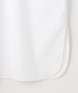 #Newans 【洗濯機可】シャーリングカフスシャツ ホワイト