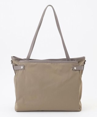 LA BAGAGERIE 【撥水ナイロン】ベーシックA4トート グレージュ