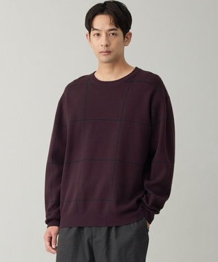 【OCEANS YouTube 掲載/男女兼用】スムースシルキーニット 柄