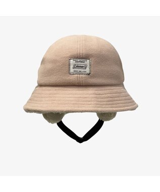林八百吉商店 Coleman　キッズ　２way耳付きフリースメトロハット ピンク