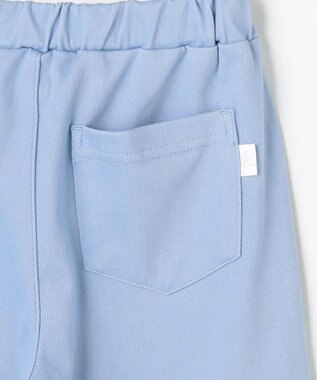 組曲 KIDS 【110-140㎝】ティアードデニムパンツ サックスブルー