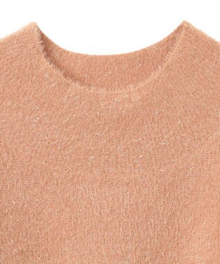 YECCA VECCA 2wayラメフェザーニット Orange