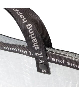 ROOTOTE 6787【テイクアウトバッグ Lサイズ】/ CJ.テイクアウェイルー.PVCメッシュL-A 01：ブラック