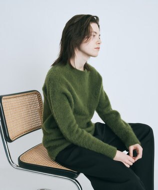 FUR CASHMERE | クルーネックセーター / ATON | ファッション通販