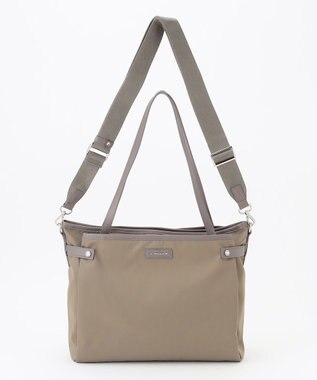 LA BAGAGERIE 【撥水ナイロン】ベーシックA4トート グレージュ