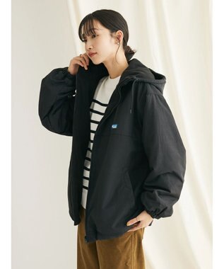 CRAFT STANDARD BOUTIQUE ナイロン×裏フリースリバーシブルブルゾンＬ／Ｓ Black