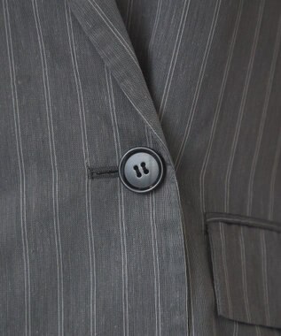 AMERICAN HOLIC シアーストライプジャケット Charcoal Gray